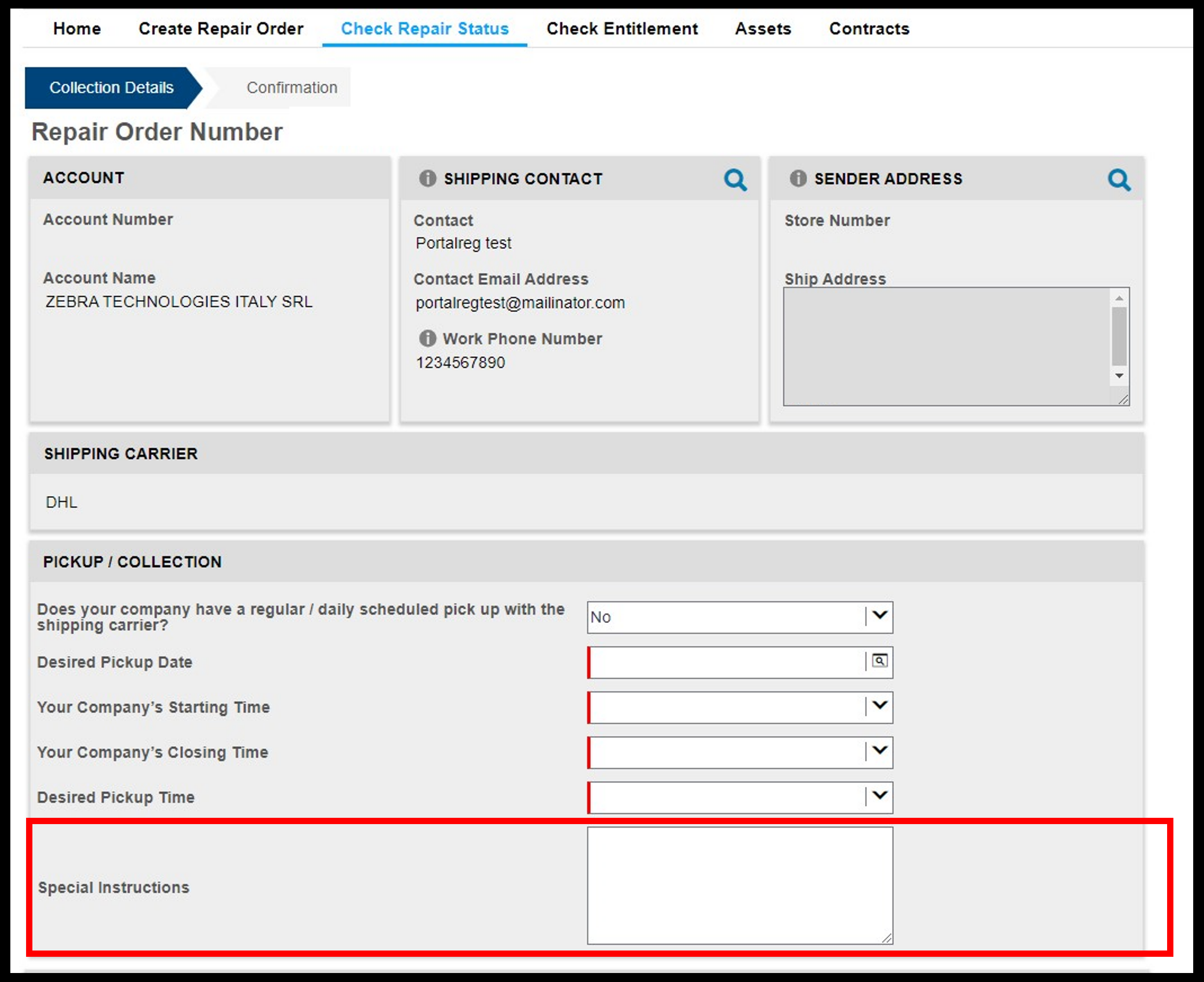 Generate a Shipping Label Screenshot 12