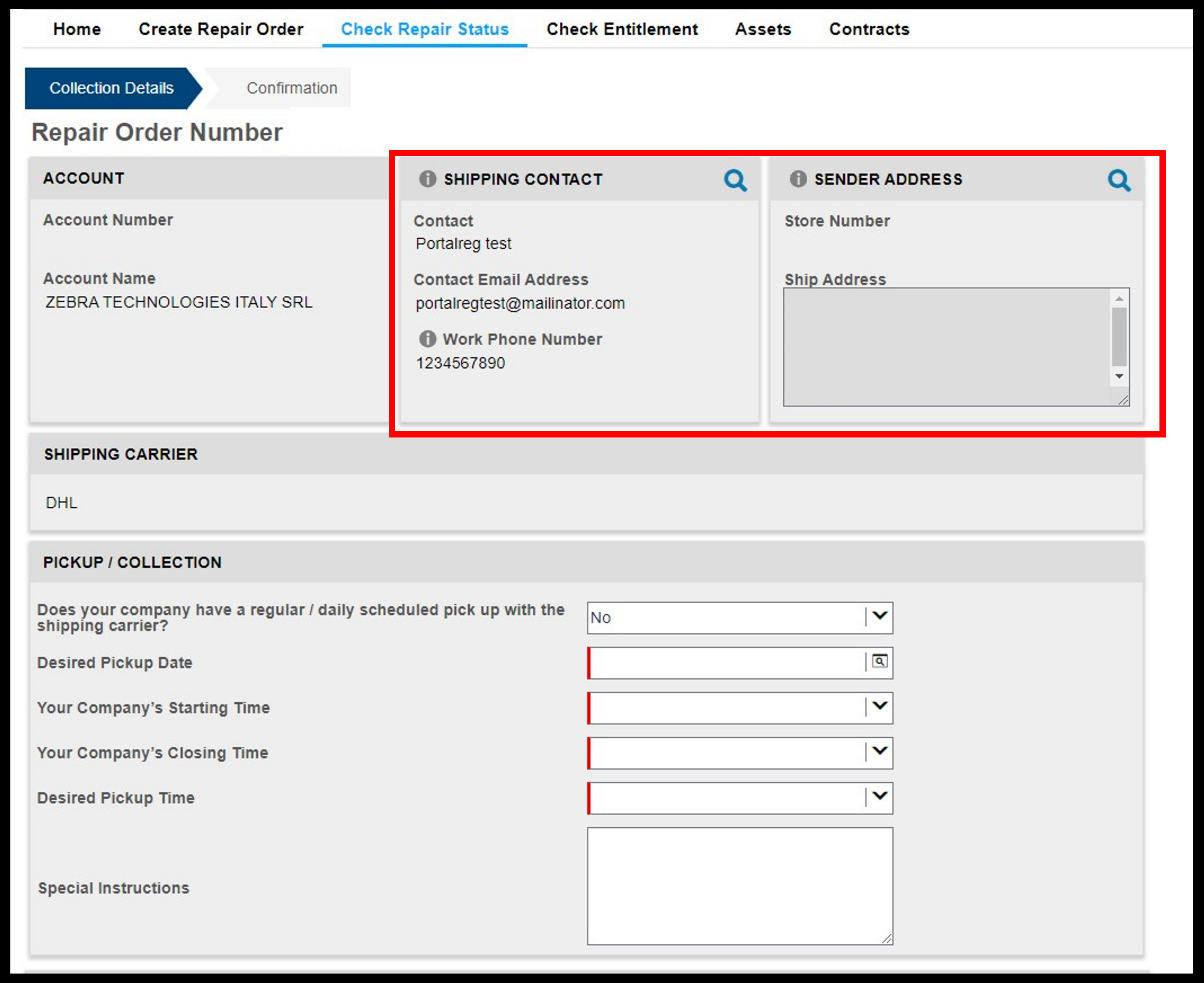 Generate a Shipping Label Screenshot 5