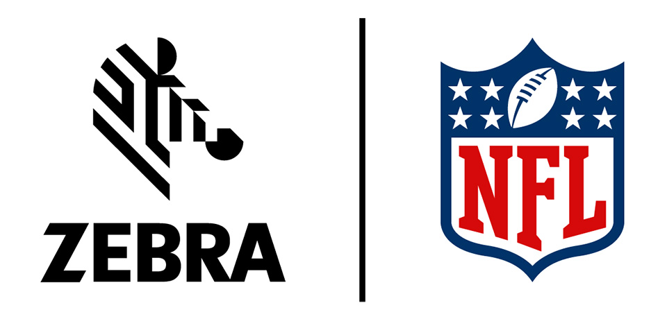 Zebra NFL Logo Lockup