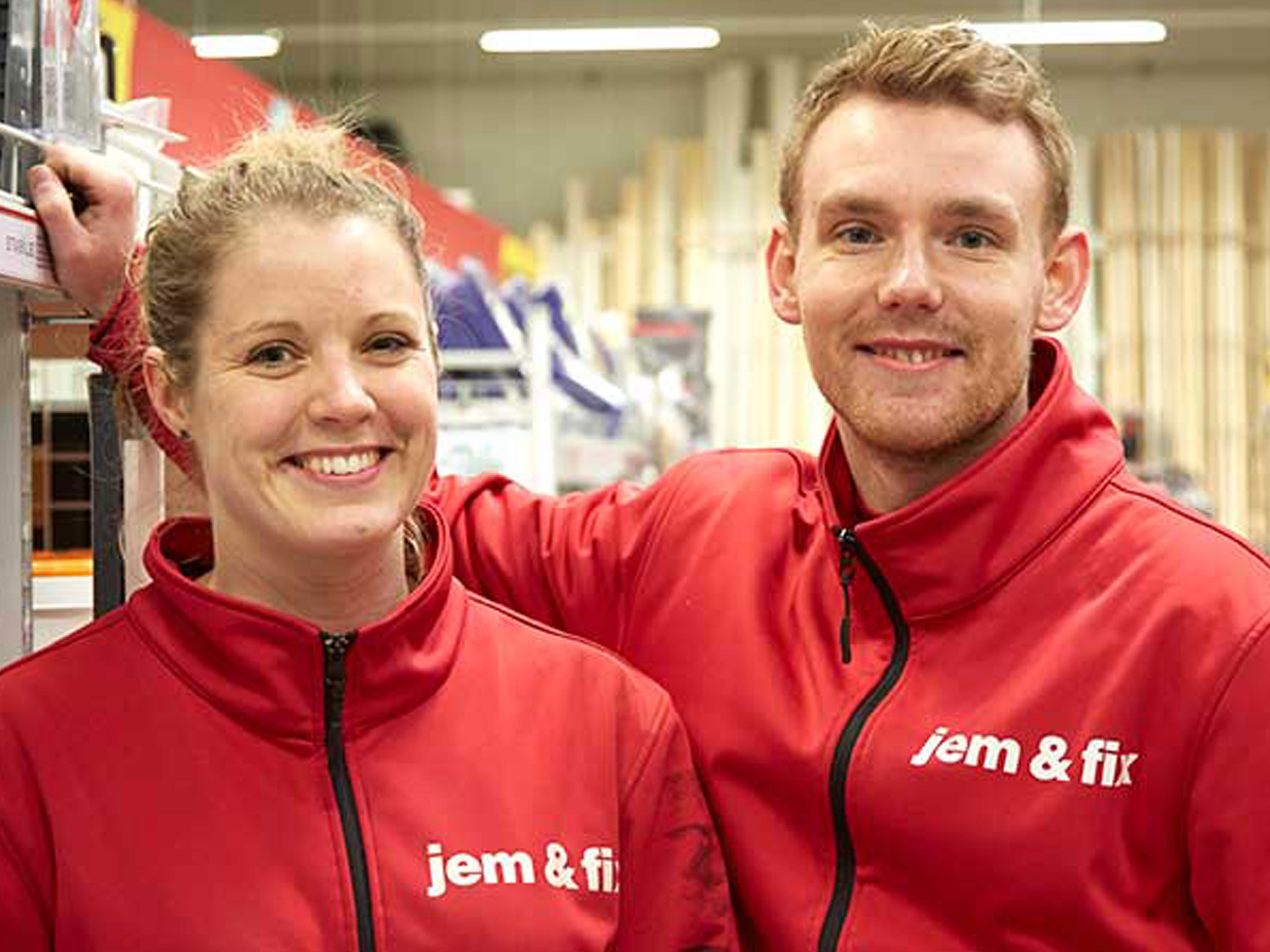 jem & fix employees in one of their stores