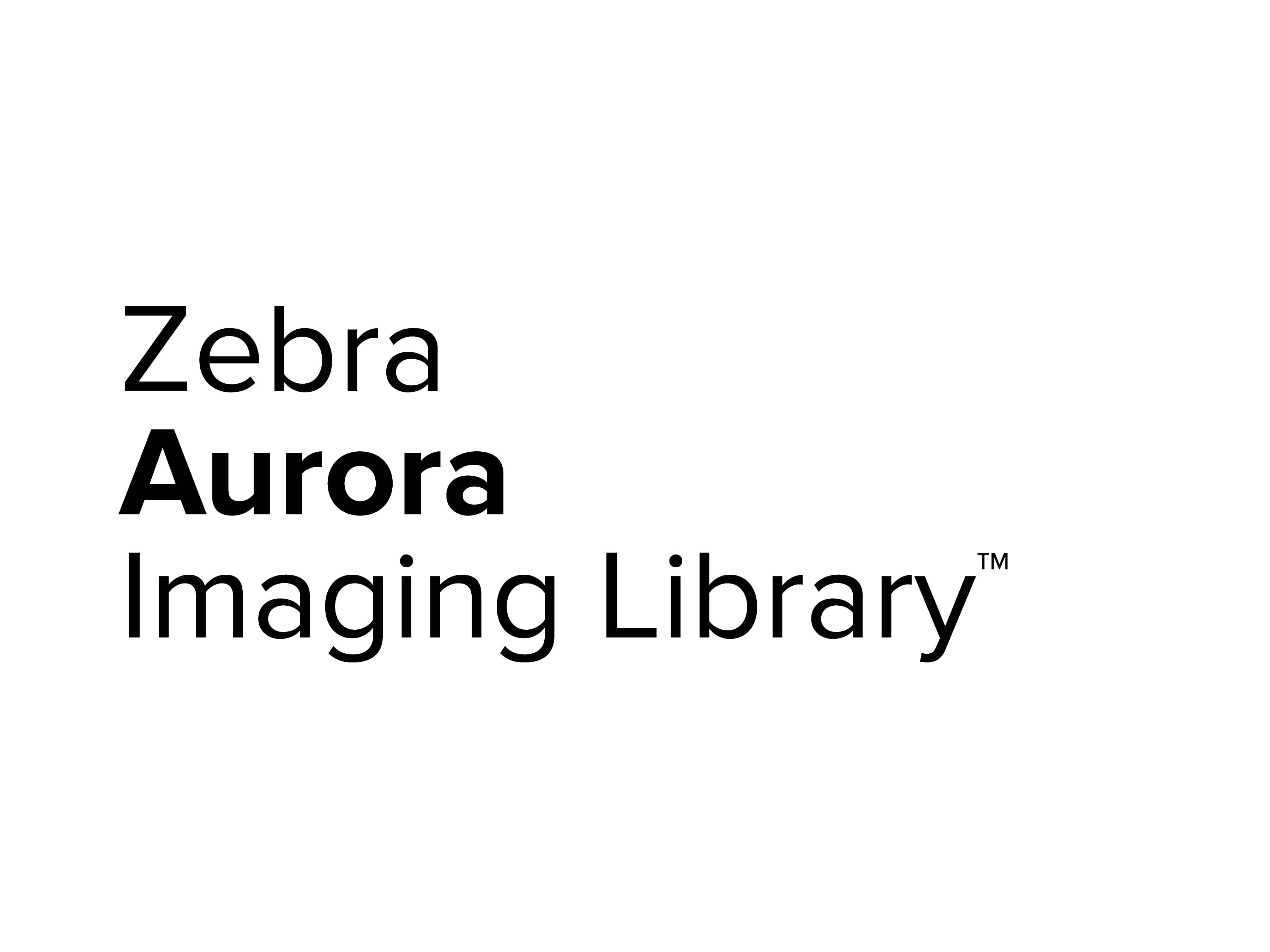 Zebra Aurora Imaging Library